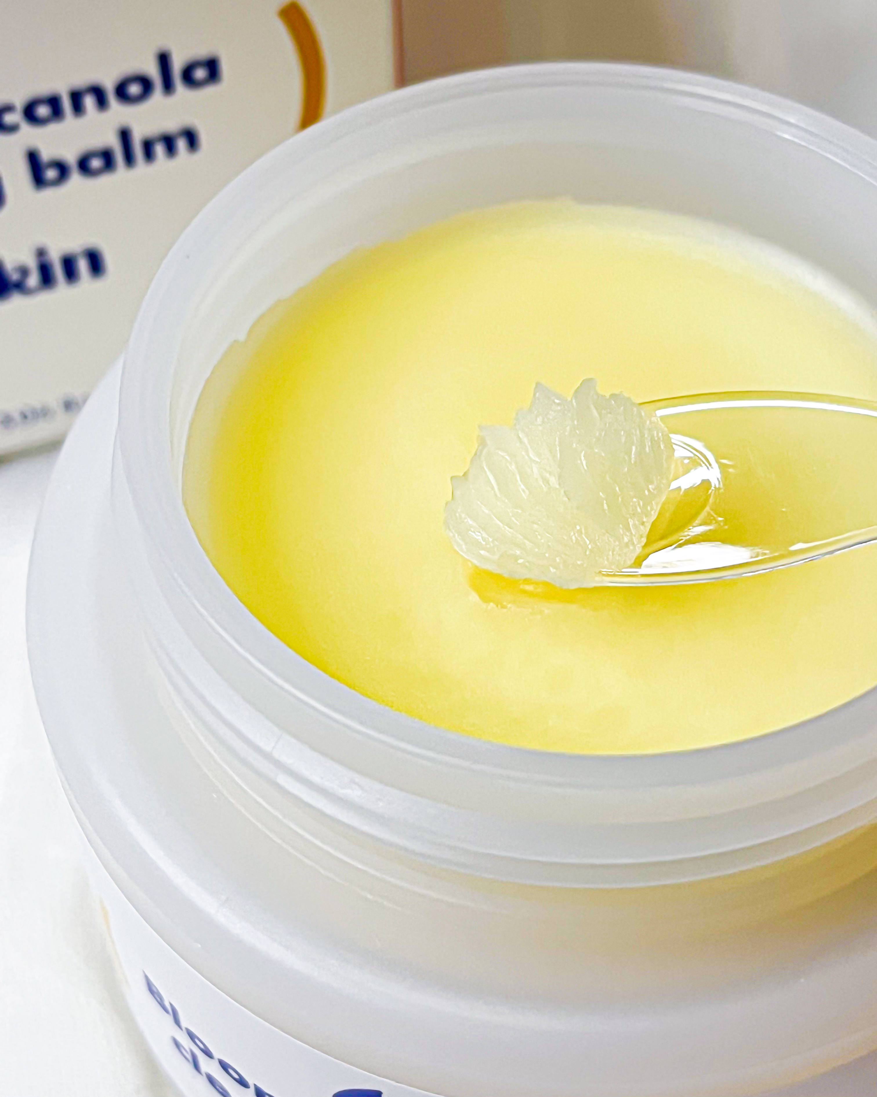 Blooming canola cleansing balm/suiskin/クレンジングバームを使ったクチコミ（2枚目）