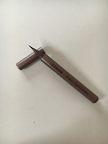 ニュアンスリキッドアイライナー/CEZANNE/リキッドアイライナーを使ったクチコミ(1枚目)