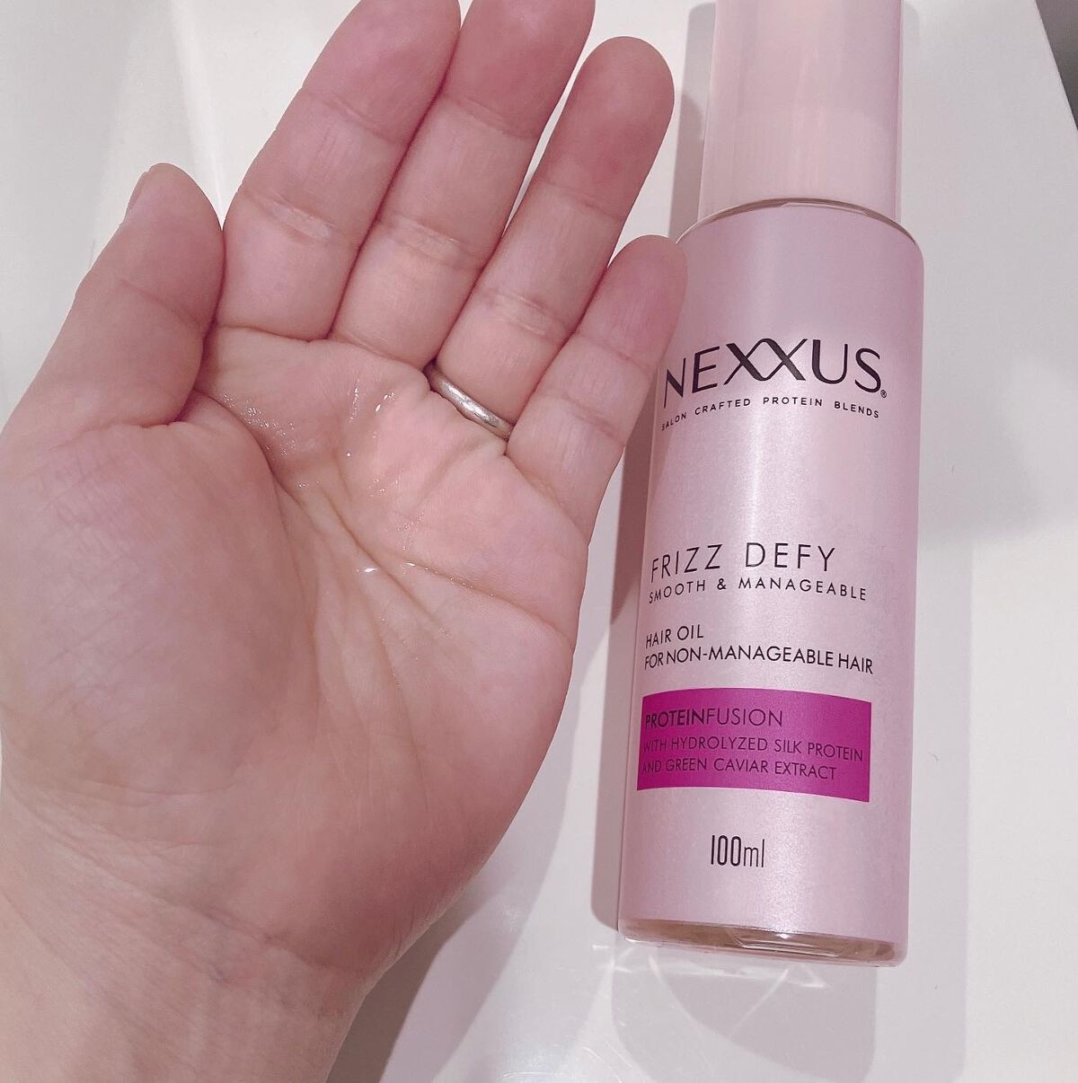 ネクサス スムースアンドマネージャブル 洗い流さないトリートメントオイル/NEXXUS(ネクサス)/ヘアオイルを使ったクチコミ(5枚目)