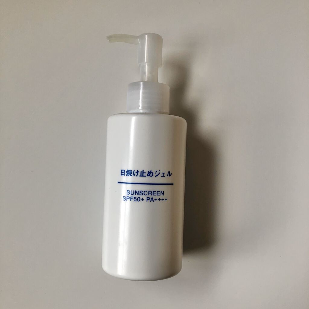 日焼け止めジェル　ＳＰＦ５０＋/無印良品/日焼け止めジェルを使ったクチコミ（2枚目）