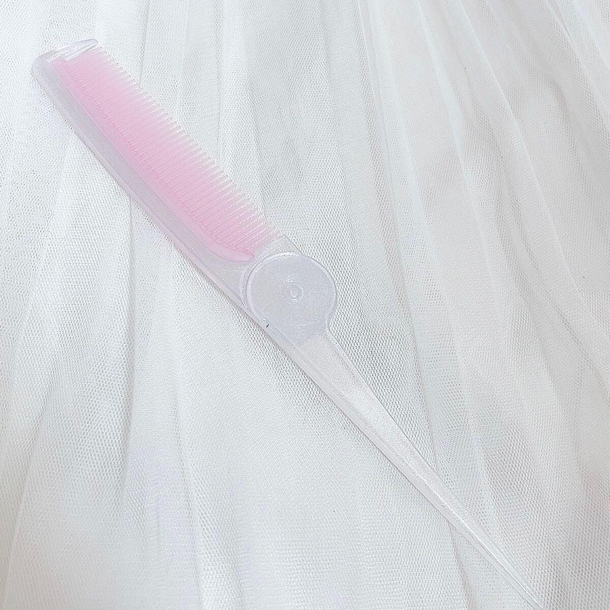 コンパクトセットコーム/セリア/ヘアコームを使ったクチコミ(4枚目)