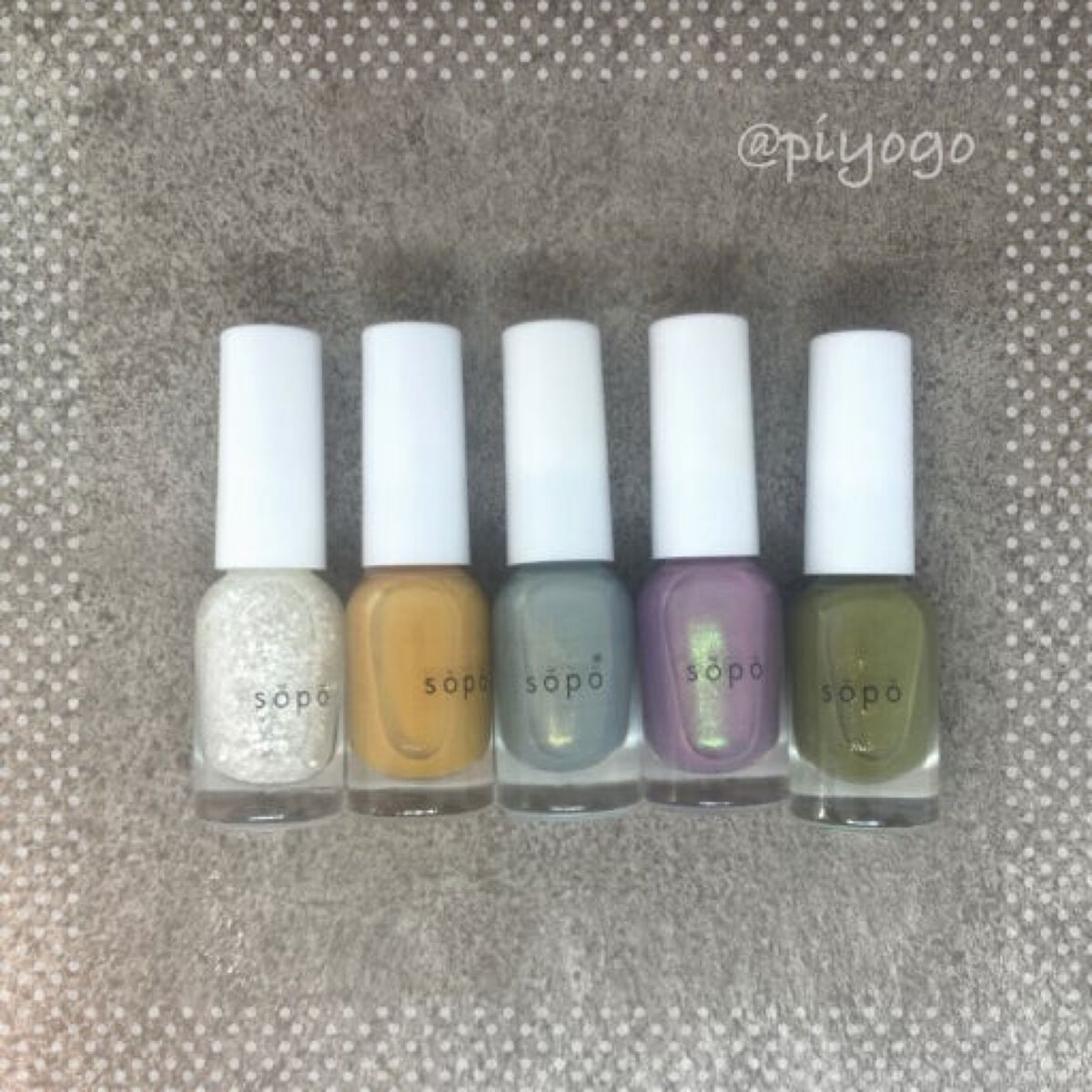 ネイルポリッシュ/sopo/マニキュアを使ったクチコミ（3枚目）