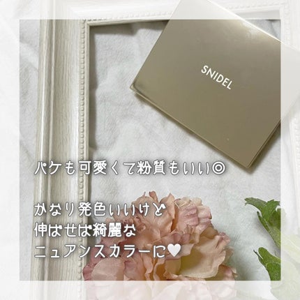 アイデザイナー/SNIDEL BEAUTY/アイシャドウパレットを使ったクチコミ(4枚目)
