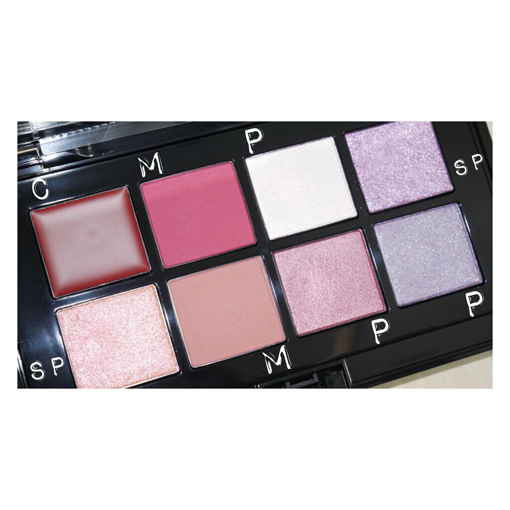 コンパクトアディクション “エターナル イン ピンク”/ADDICTION/アイシャドウパレットを使ったクチコミ（2枚目）