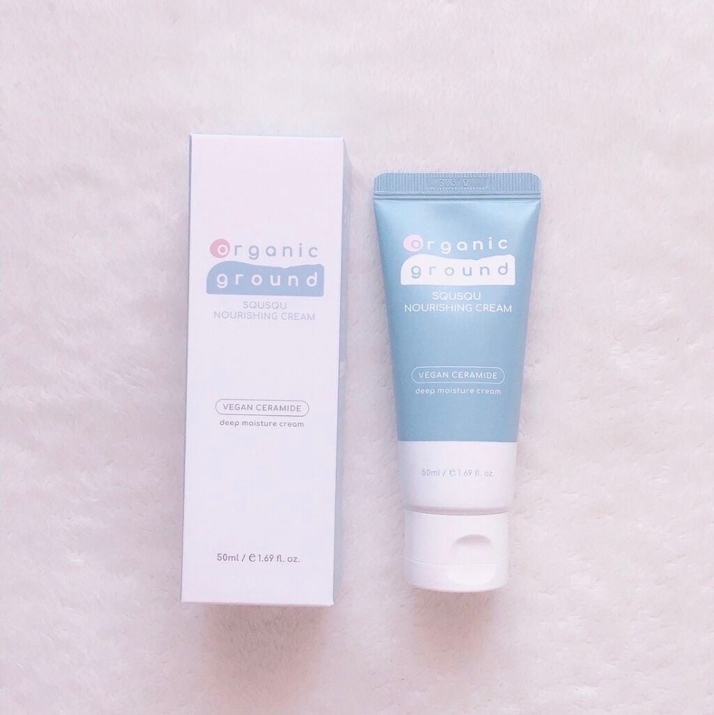 SQUSQU NOURISHING CREAM/organic ground/ボディクリームを使ったクチコミ(1枚目)