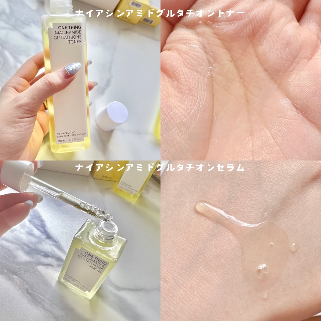 ナイアシンアミドグルタチオントナー/ONE THING/化粧水を使ったクチコミ（3枚目）
