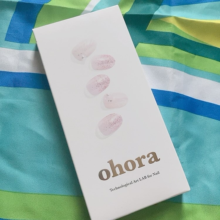 セミキュアジェルネイル（ハンド）/ohora/ネイルシールを使ったクチコミ（2枚目）