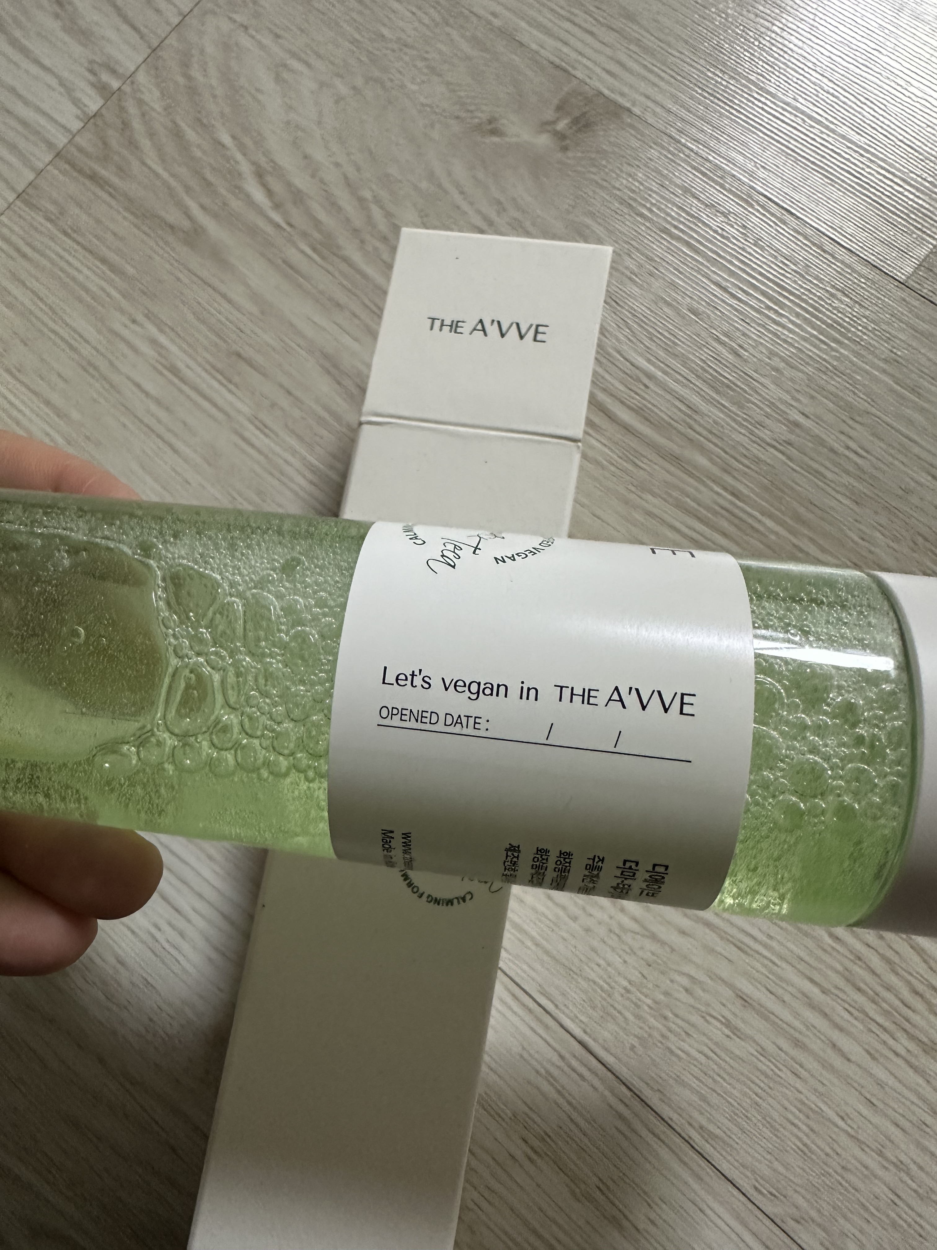 ダーマテカバイオームトナー/THE A'VVE/化粧水を使ったクチコミ（2枚目）