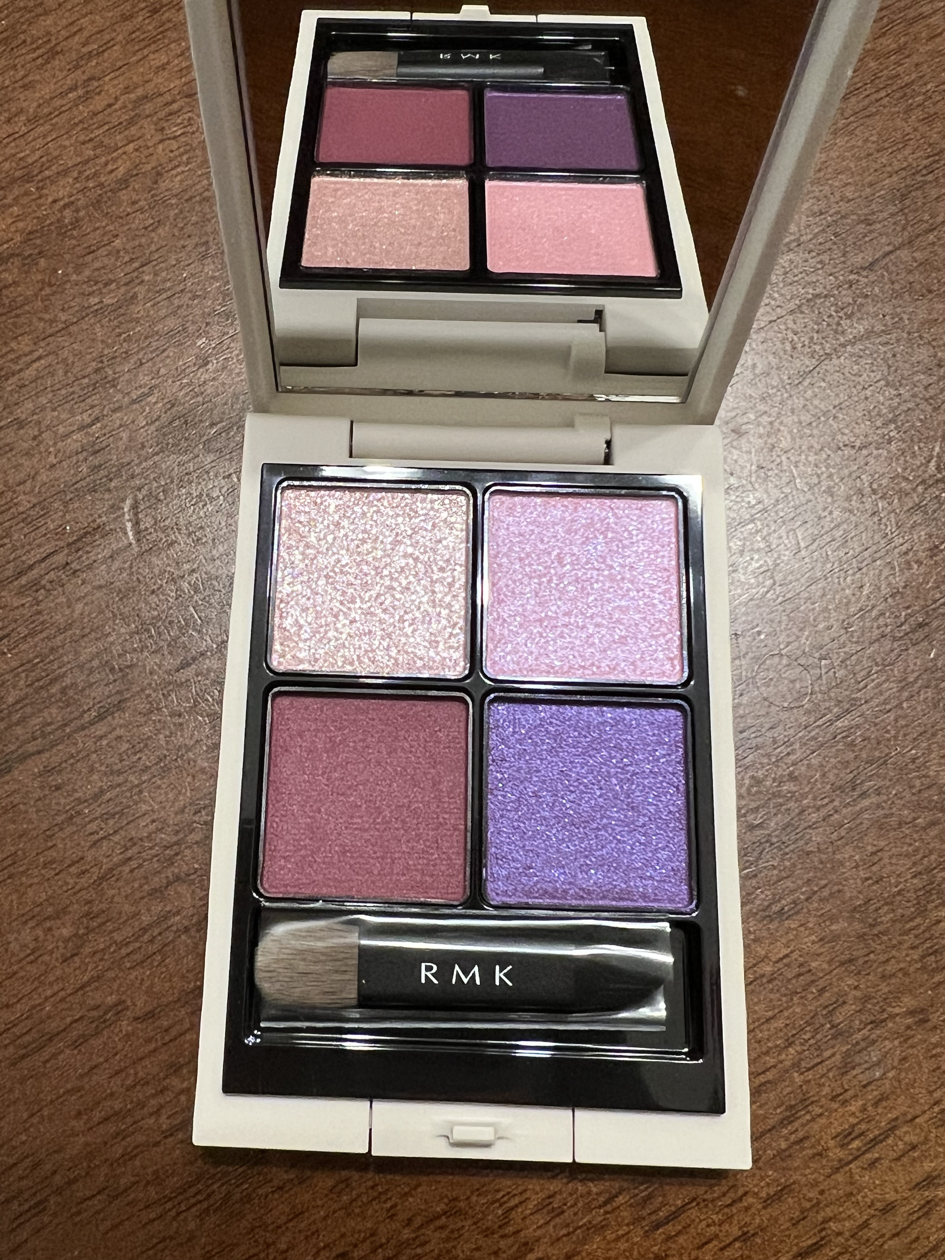 RMK シンクロマティック アイシャドウパレット/RMK/アイシャドウパレットを使ったクチコミ（1枚目）
