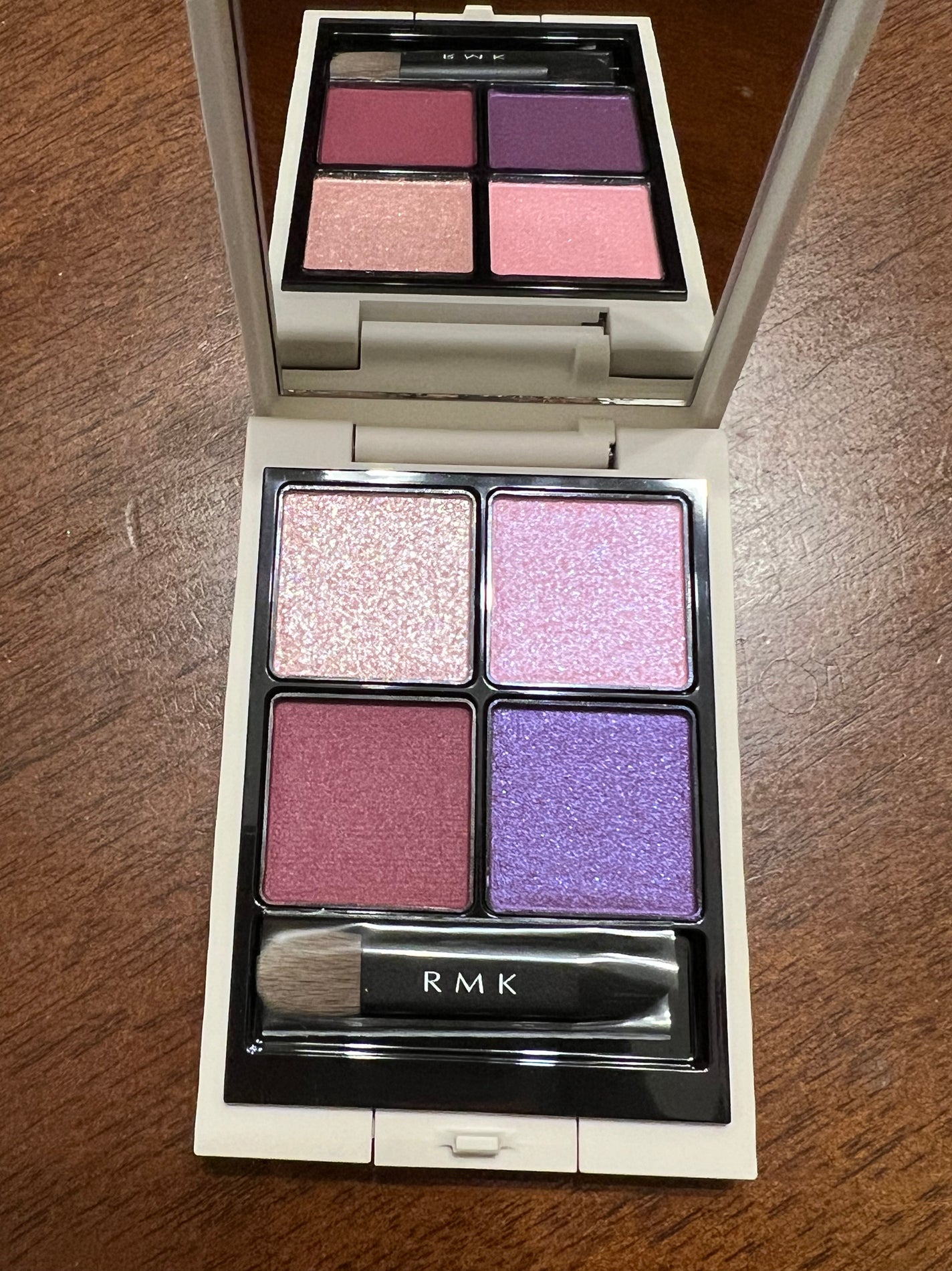 RMK シンクロマティック アイシャドウパレット/RMK/アイシャドウパレットを使ったクチコミ(1枚目)