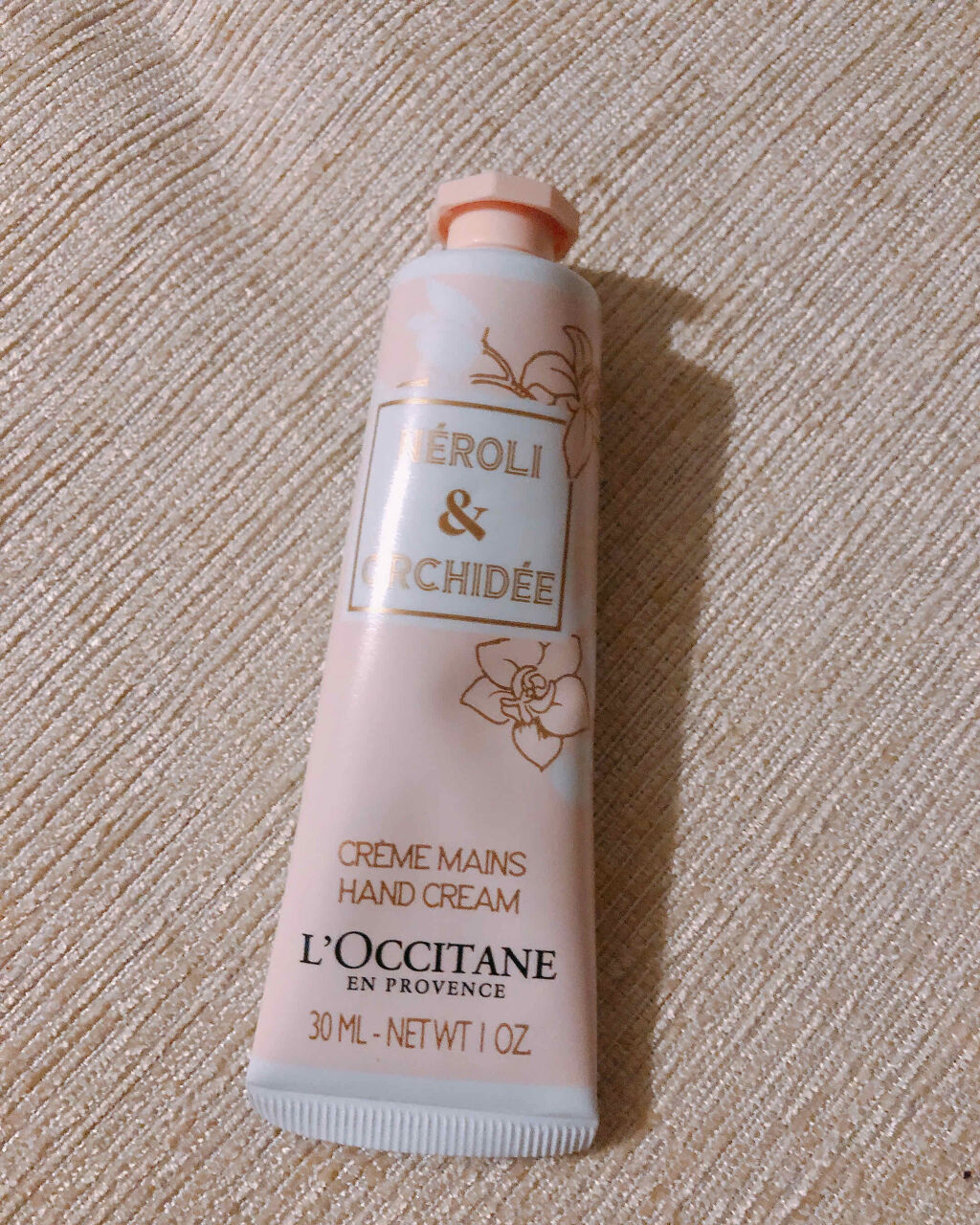 オーキデ プレミアムハンドクリーム/L'OCCITANE/ハンドクリームを使ったクチコミ（1枚目）