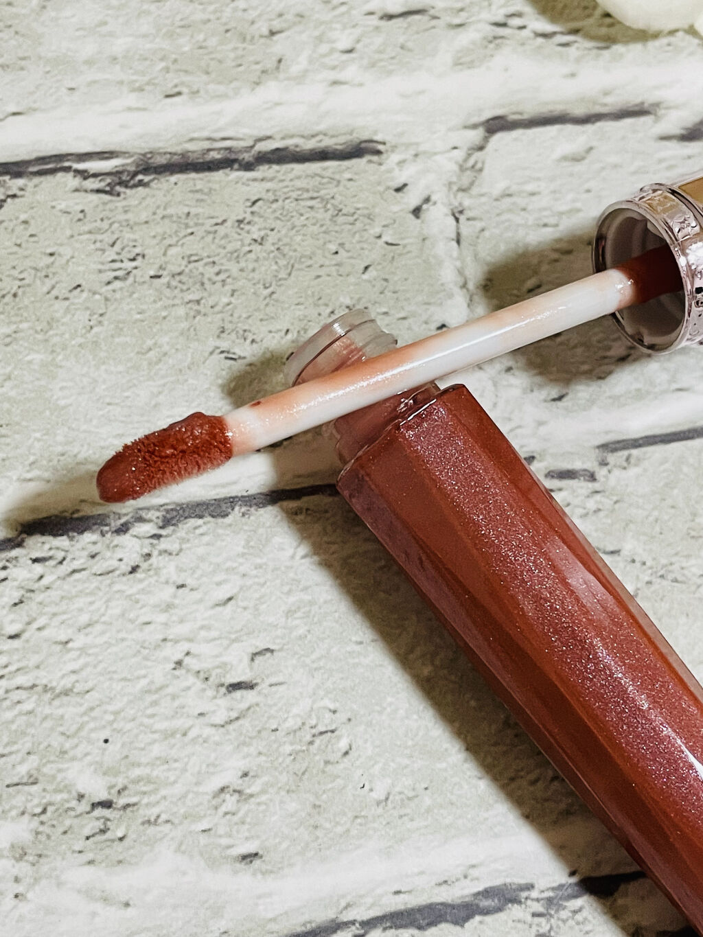 アクアリップグロス/DAISO/リップグロスを使ったクチコミ（3枚目）