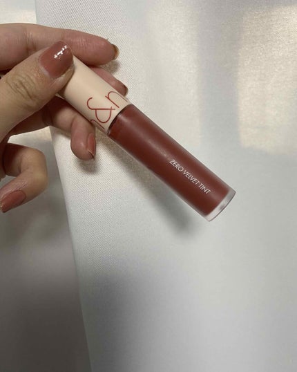 ゼロベルベットティント/rom&nd/リップティントを使ったクチコミ(3枚目)