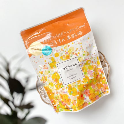 meshimase バスタブレット リフレッシュ&ジューシーなベルガモットの香り/meshimase/炭酸系入浴剤を使ったクチコミ(1枚目)