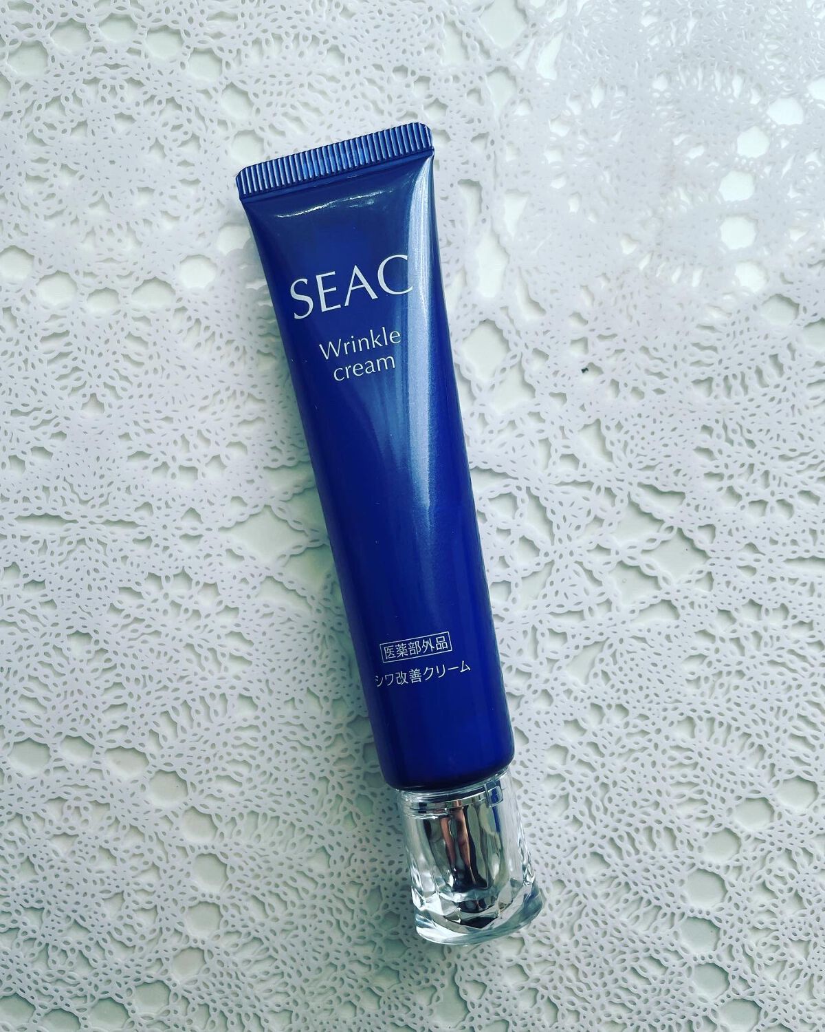 シワ改善クリームプレミアム/SEAC/アイケア・アイクリームを使ったクチコミ（1枚目）