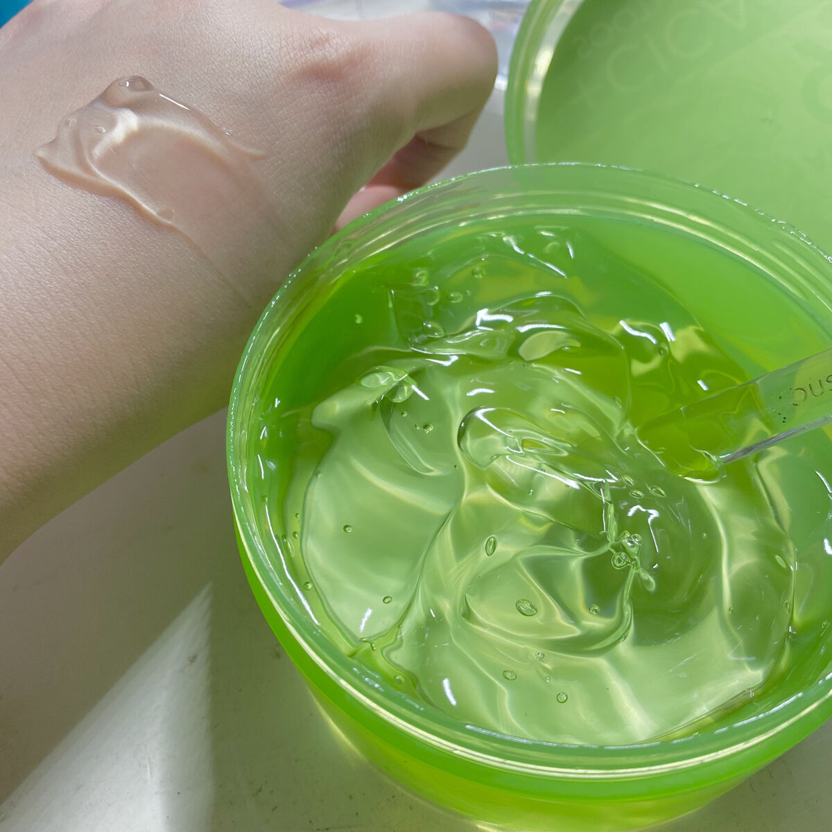 ALOE VERA CICA SMOOTHING GEL/アンシャンテ/バストケア・ヒップケアを使ったクチコミ（3枚目）