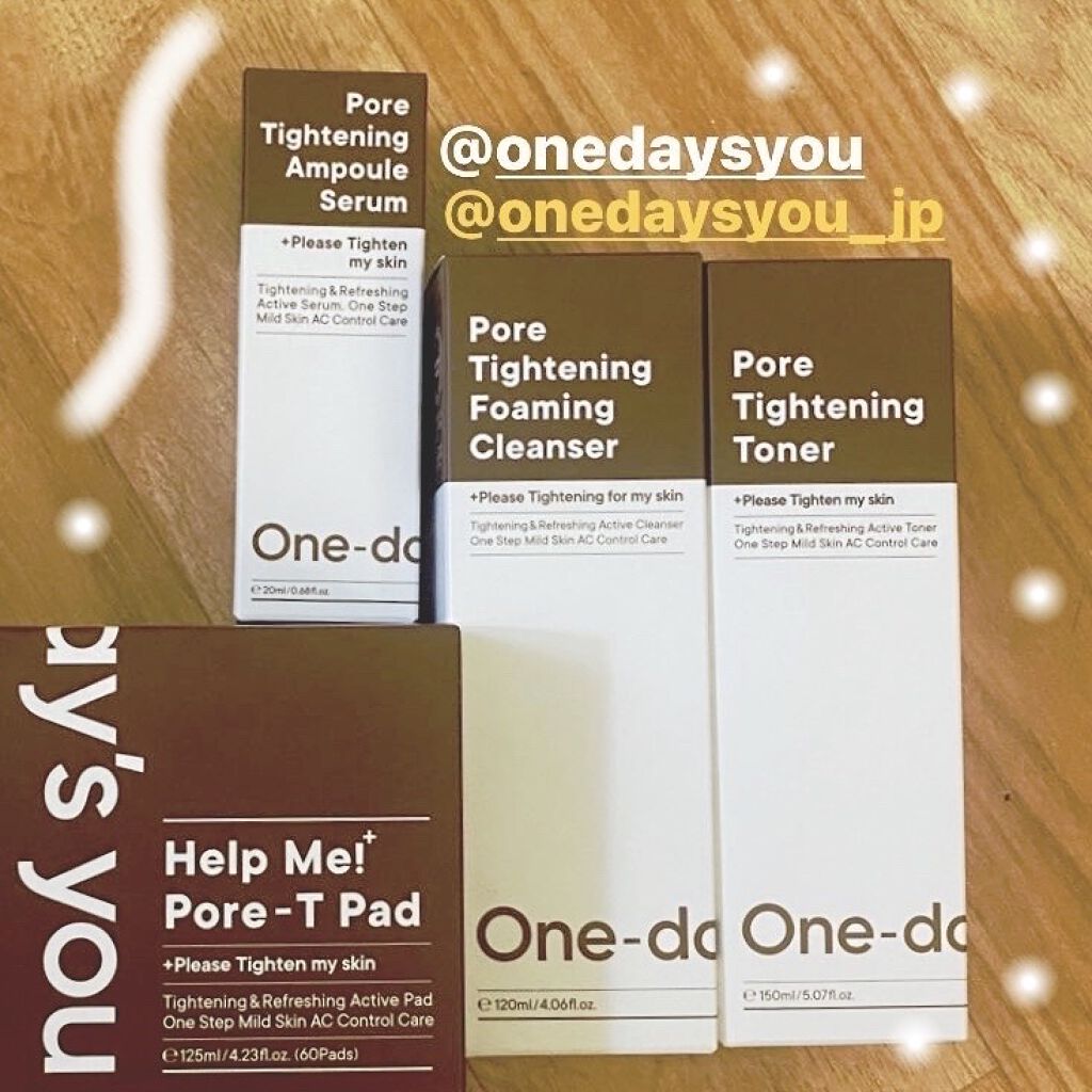 ポアタイトニングアンプルセラム/One-day's you/美容液を使ったクチコミ（1枚目）