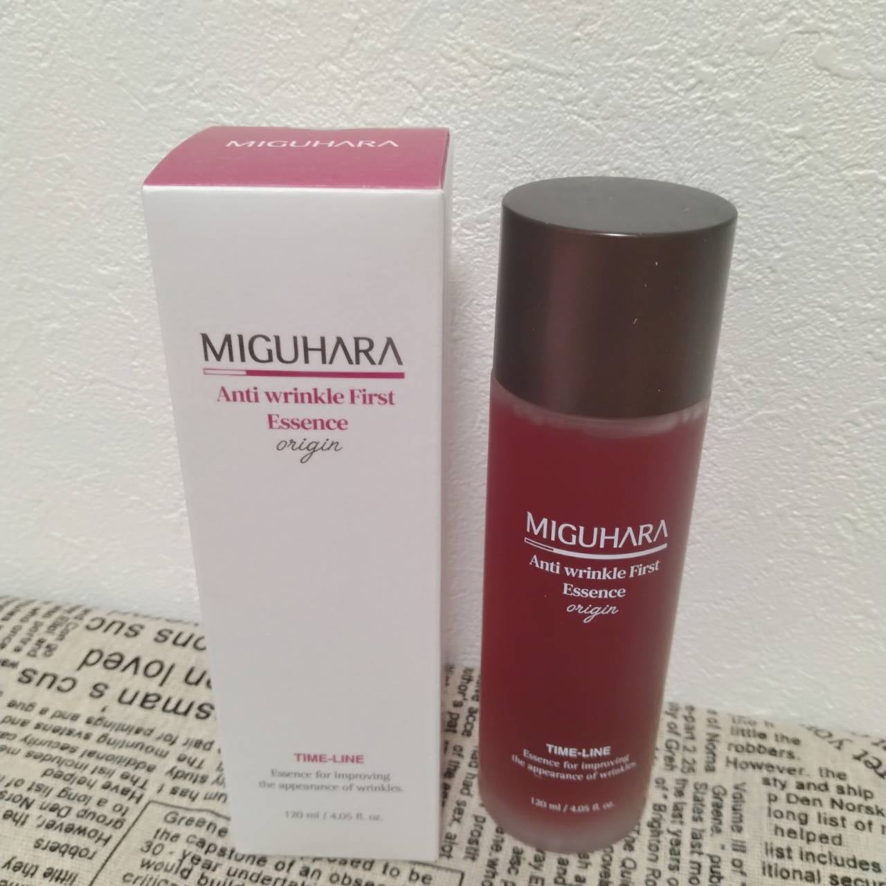 アンチリンクルファーストエッセンスオリジン/MIGUHARA/化粧水を使ったクチコミ(4枚目)