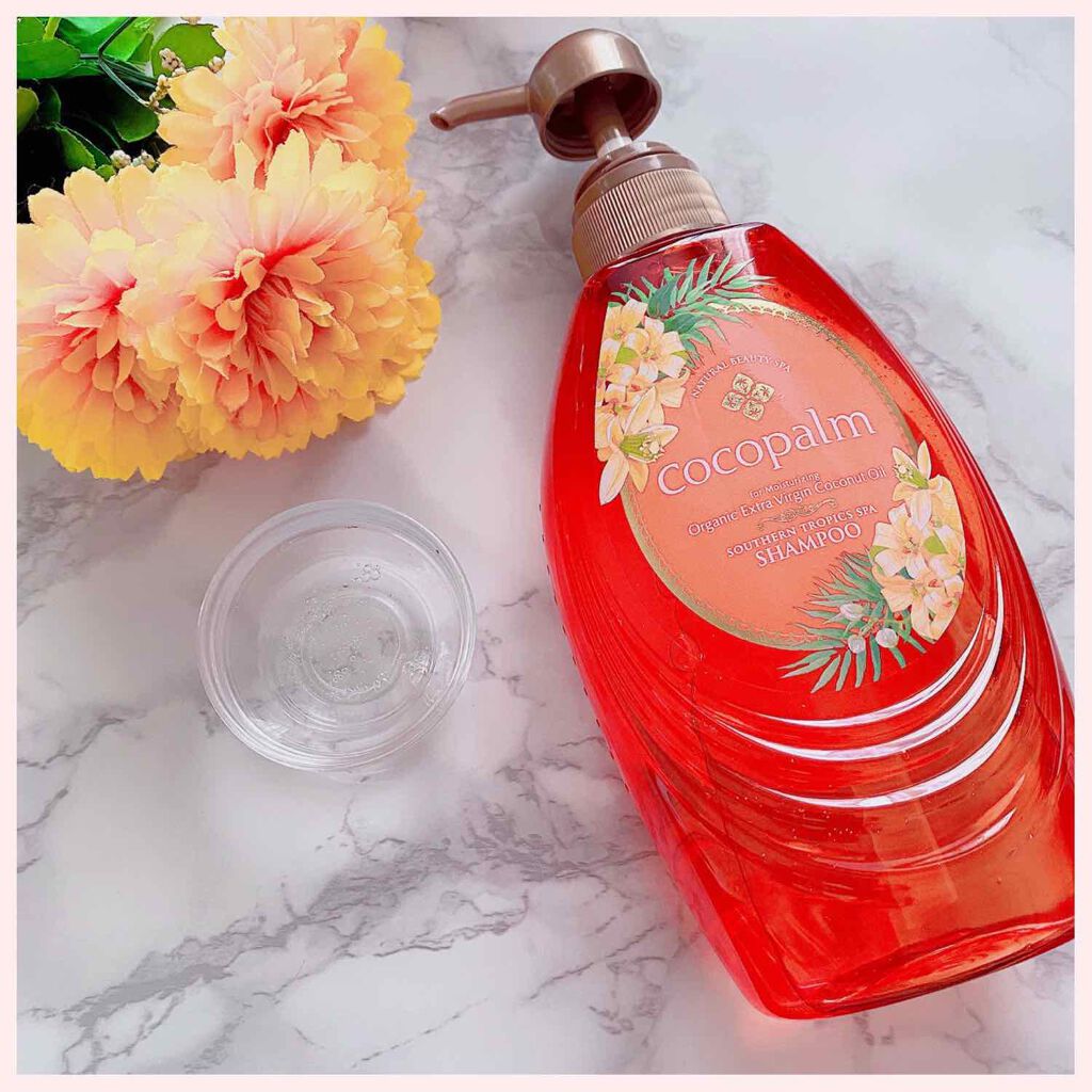 南国スパシャンプー／トリートメント/Cocopalm(ココパーム)/市販シャンプーを使ったクチコミ（2枚目）
