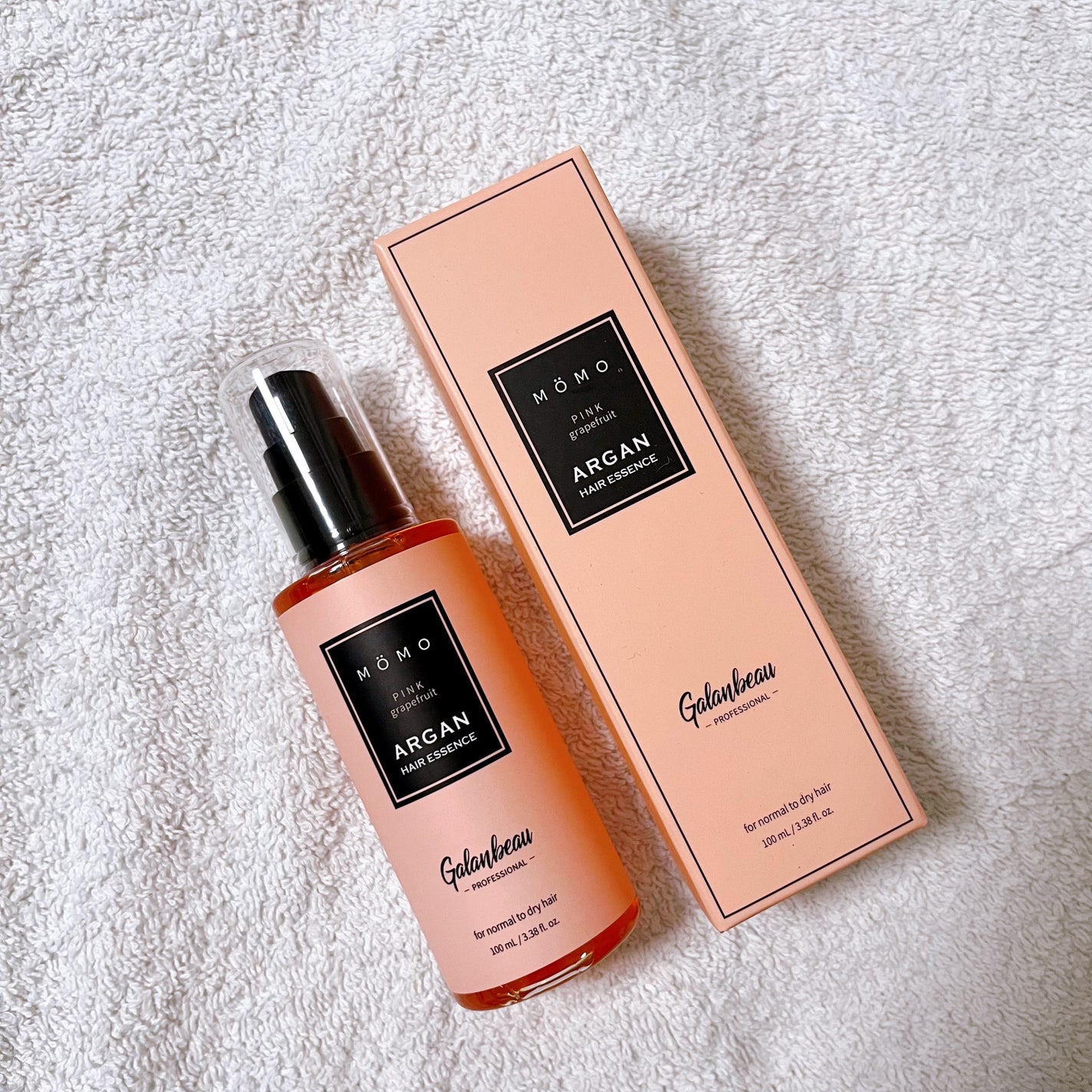 モモアルガンヘアエッセンス/ガランビュー/ヘアオイルを使ったクチコミ(1枚目)