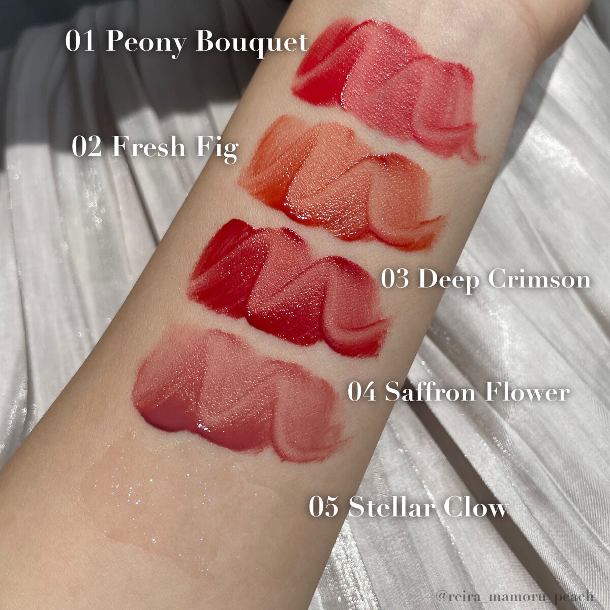 シアーベルベットティント/Dear.A/リップティントを使ったクチコミ(5枚目)