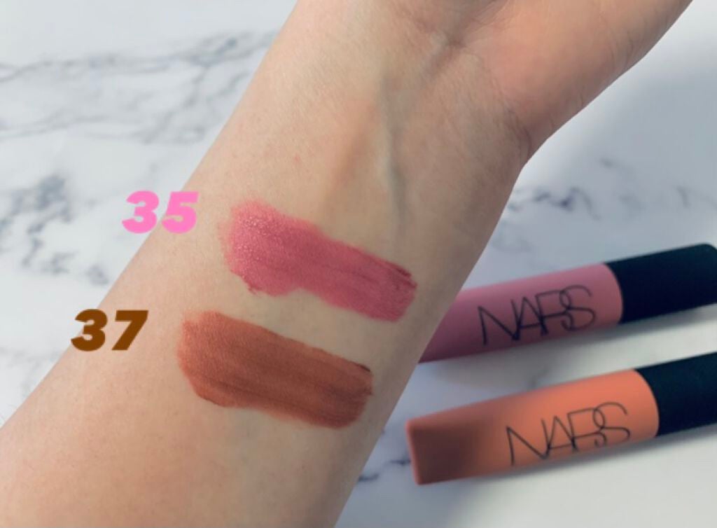 エアーマット リップカラー/NARS/口紅を使ったクチコミ(2枚目)