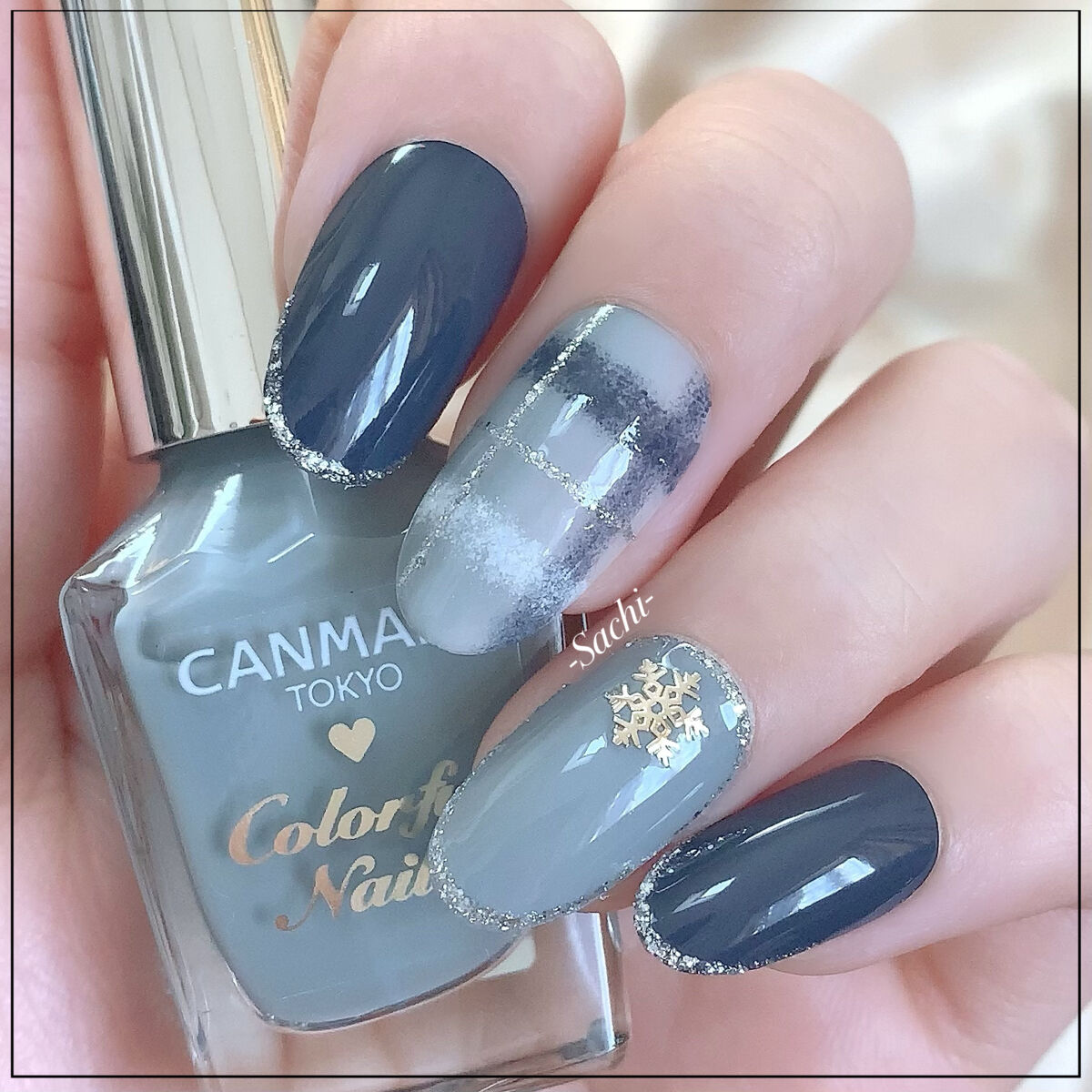 冬ネイルのネイルデザイン | カラフルネイルズ｜キャンメイク -縦
