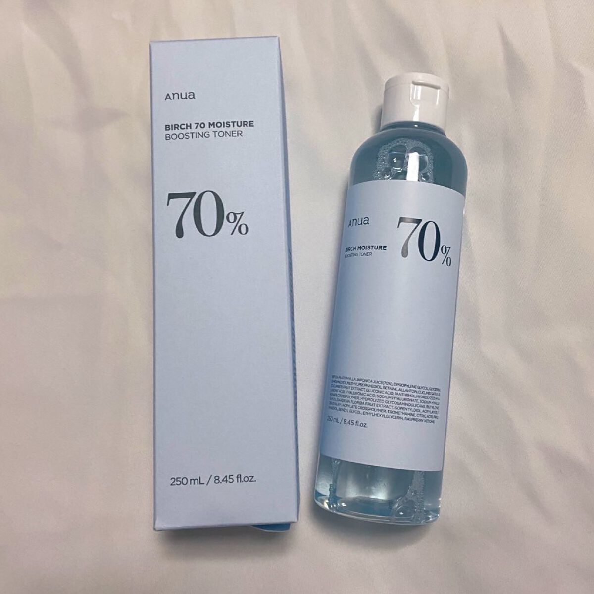 シラカバ 70% 水分ブースティングトナー/Anua/化粧水を使ったクチコミ(1枚目)