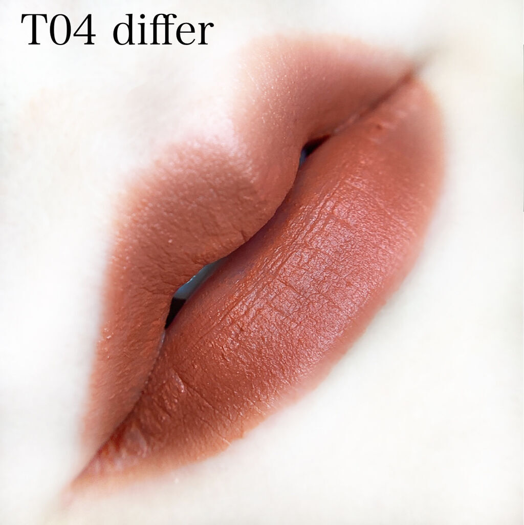 ウォータリーシアー リップスティック 06 LEONARD/Laka/口紅を使ったクチコミ（3枚目）