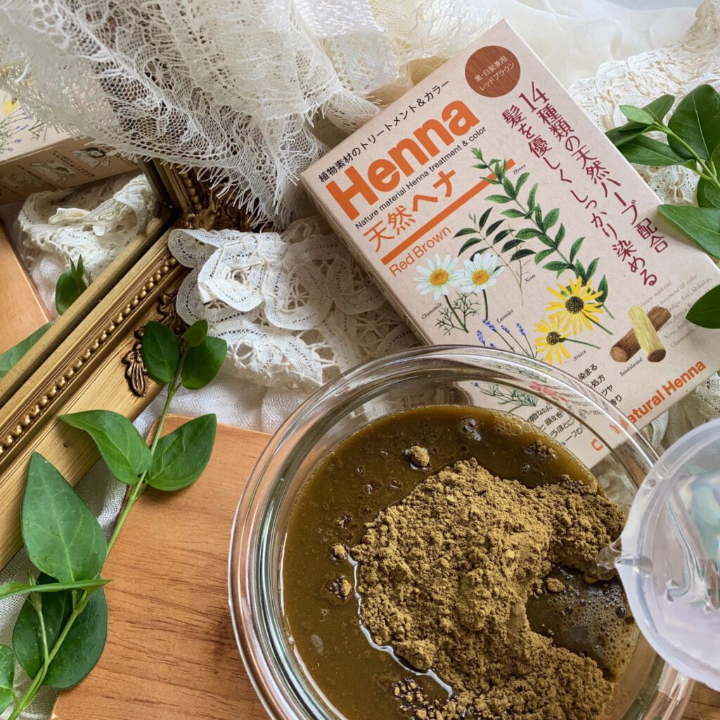 Os Natural Henna レッドブラウン/Os Natural Henna/ヘアカラーを使ったクチコミ(3枚目)