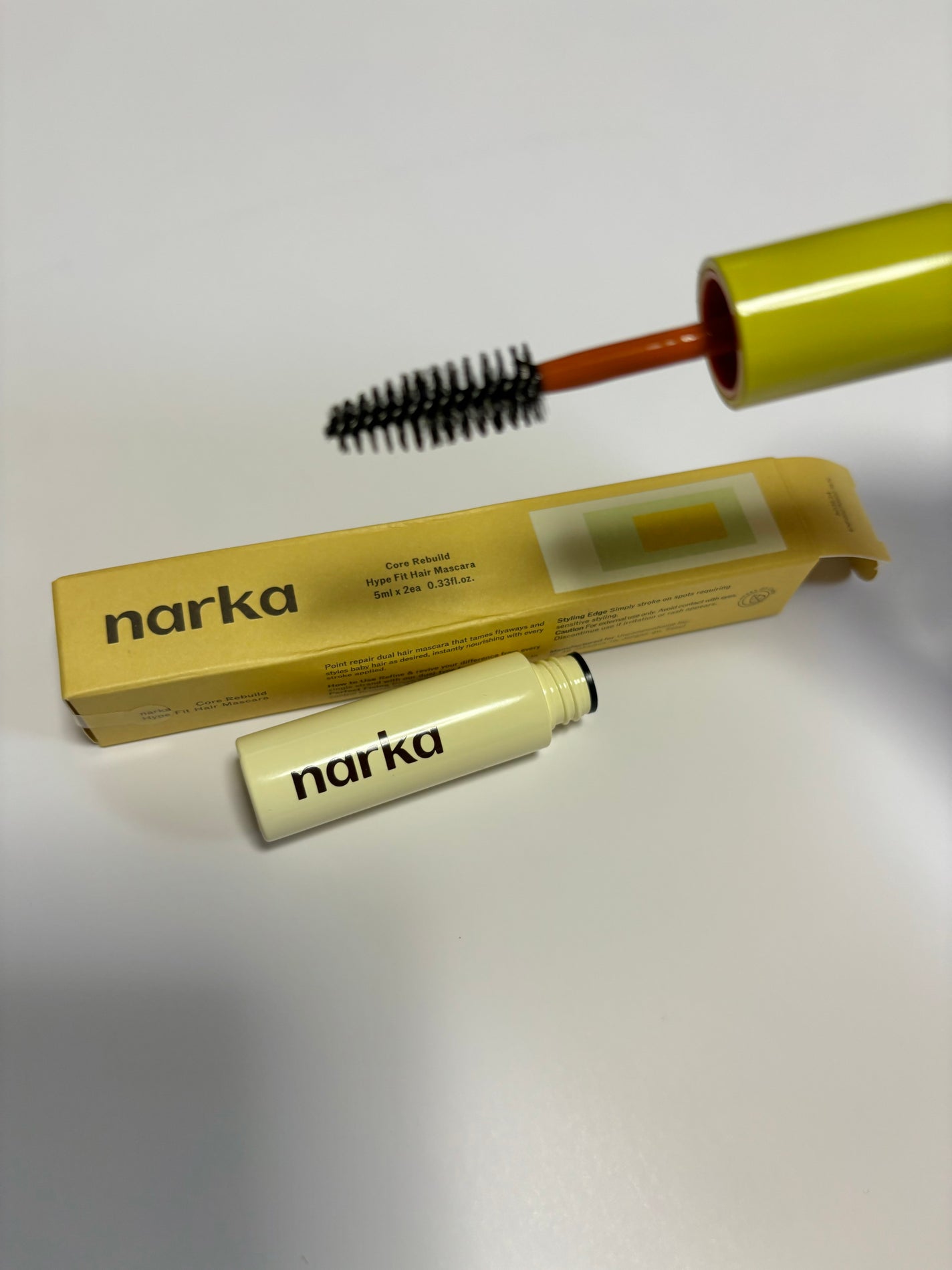 ハイプフィットヘアマスカラ/narka/その他スタイリングを使ったクチコミ(2枚目)