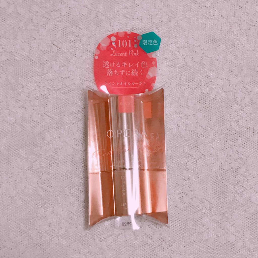 オペラ リップティント N 101 ルーセントピンク(限定色)/OPERA/リップティントを使ったクチコミ（1枚目）