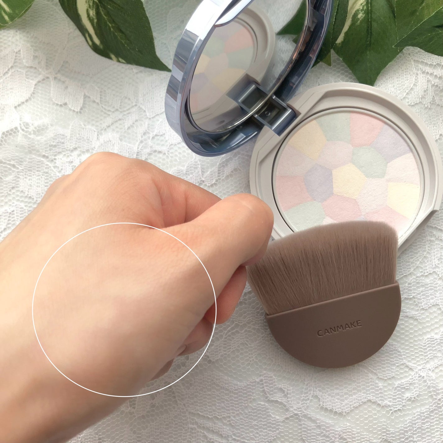 マシュマロフィニッシュパウダーブラシ/キャンメイク/メイクブラシを使ったクチコミ(7枚目)