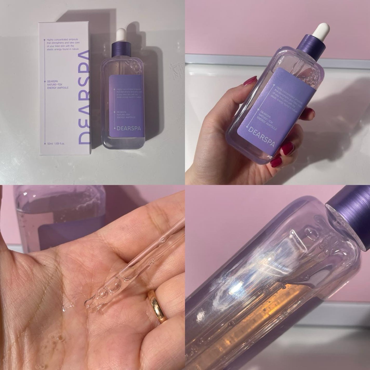 ネイチャートックスエナジーアンプル/DEARSPA/美容液を使ったクチコミ(2枚目)