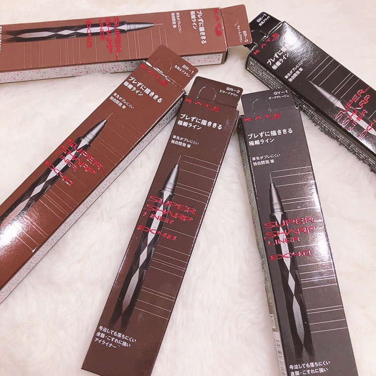 スーパーシャープライナーEX3.0/KATE/リキッドアイライナーを使ったクチコミ（1枚目）