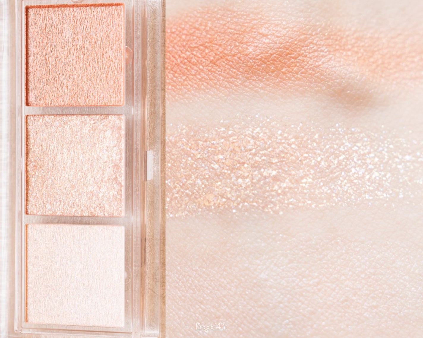 キラー アイ トリオ/Visée/アイシャドウパレットを使ったクチコミ(4枚目)