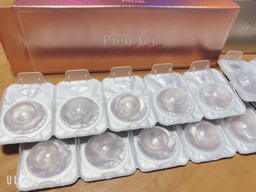 ピエナージュ ミミジェム ワンデー/PienAge/カラーコンタクトレンズを使ったクチコミ(2枚目)