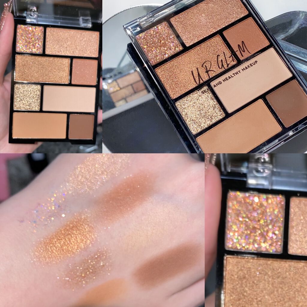 アイシャドウパレット/U R GLAM/アイシャドウパレットを使ったクチコミ(2枚目)