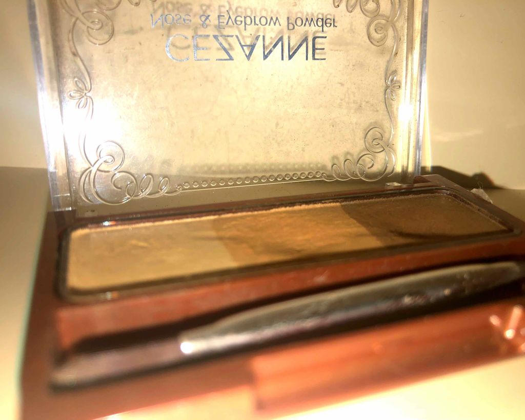 ノーズ＆アイブロウパウダー/CEZANNE/パウダーアイブロウを使ったクチコミ（2枚目）