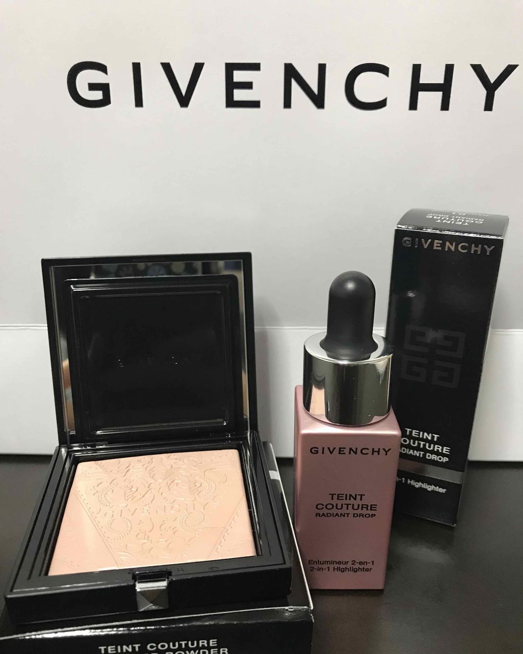 タン・クチュール・ラディアント・ドロップ/GIVENCHY/ジェル・クリームチークを使ったクチコミ（1枚目）