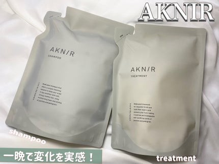 薬用ヘアシャンプー&トリートメント/AKNIR/市販シャンプーを使ったクチコミ(1枚目)