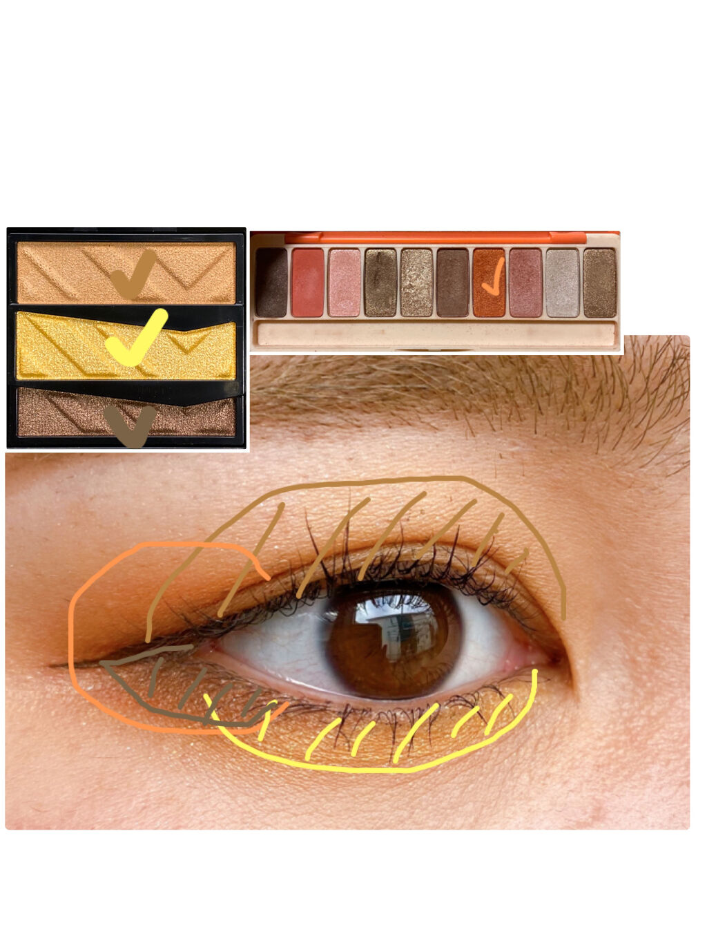 パーツリサイズシャドウ/KATE/アイシャドウパレットを使ったクチコミ（1枚目）