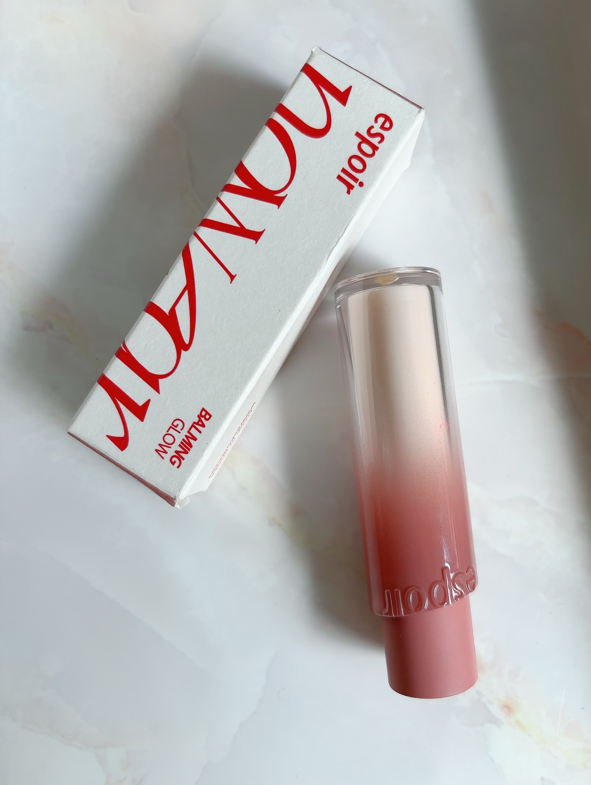 ノーウェアリップスティック バーミンググロー 07 アッシュメープル(Ash Maple)/espoir/口紅を使ったクチコミ（3枚目）