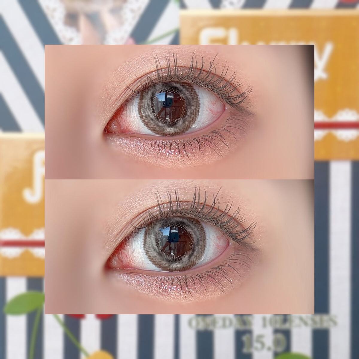 Flurry by colors 1day/Flurry by colors/ワンデー（１DAY）カラコンを使ったクチコミ（2枚目）