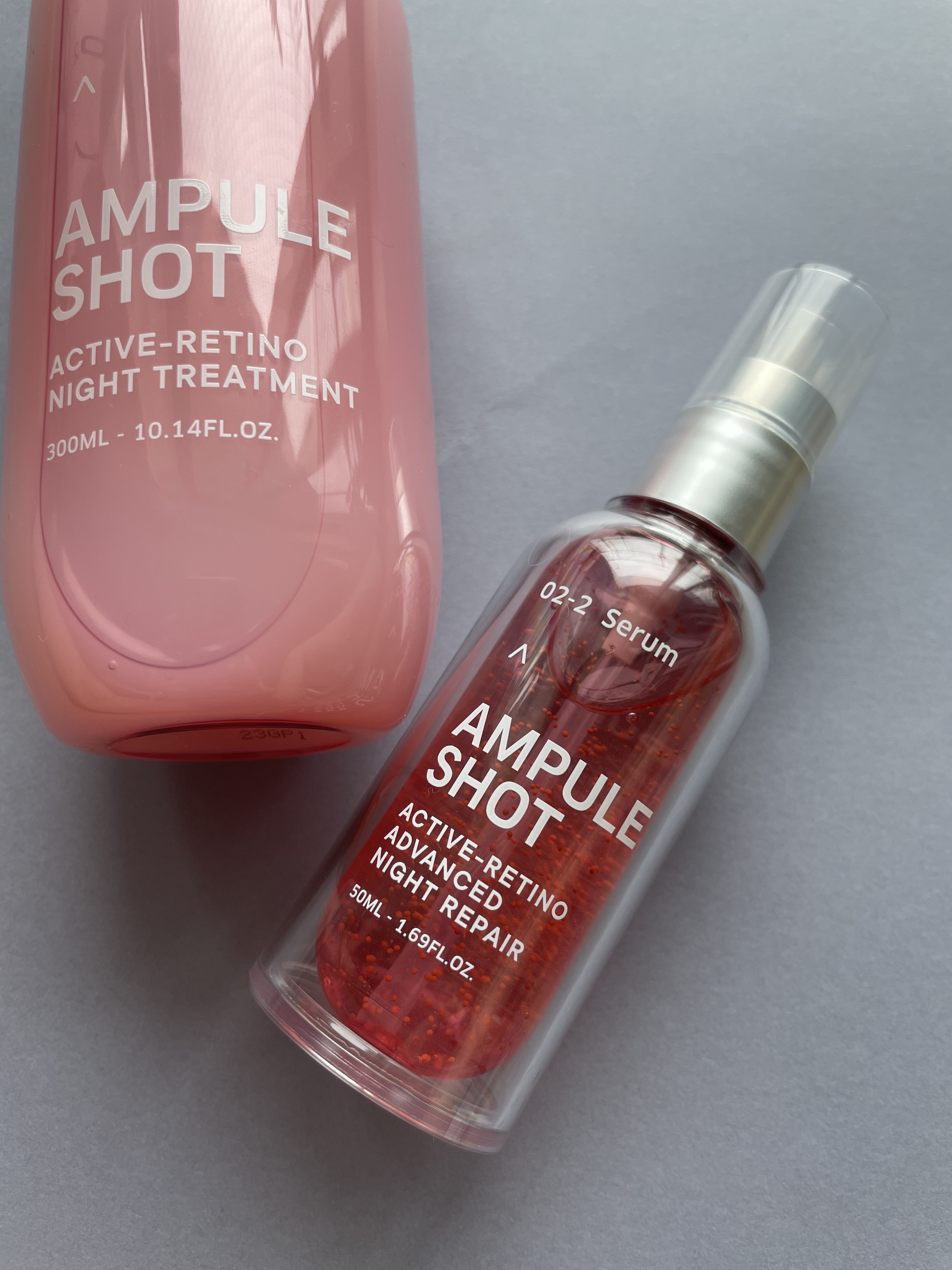 アクティブレチノ ナイトトリートメント ローション/AMPULE SHOT/化粧水を使ったクチコミ（3枚目）
