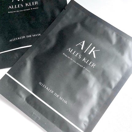 THE MASK/ALLES KLER/シートマスク・パックを使ったクチコミ(1枚目)