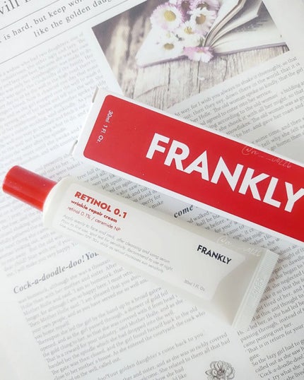 レチノール0.1%クリーム/Frankly/フェイスクリームを使ったクチコミ(1枚目)