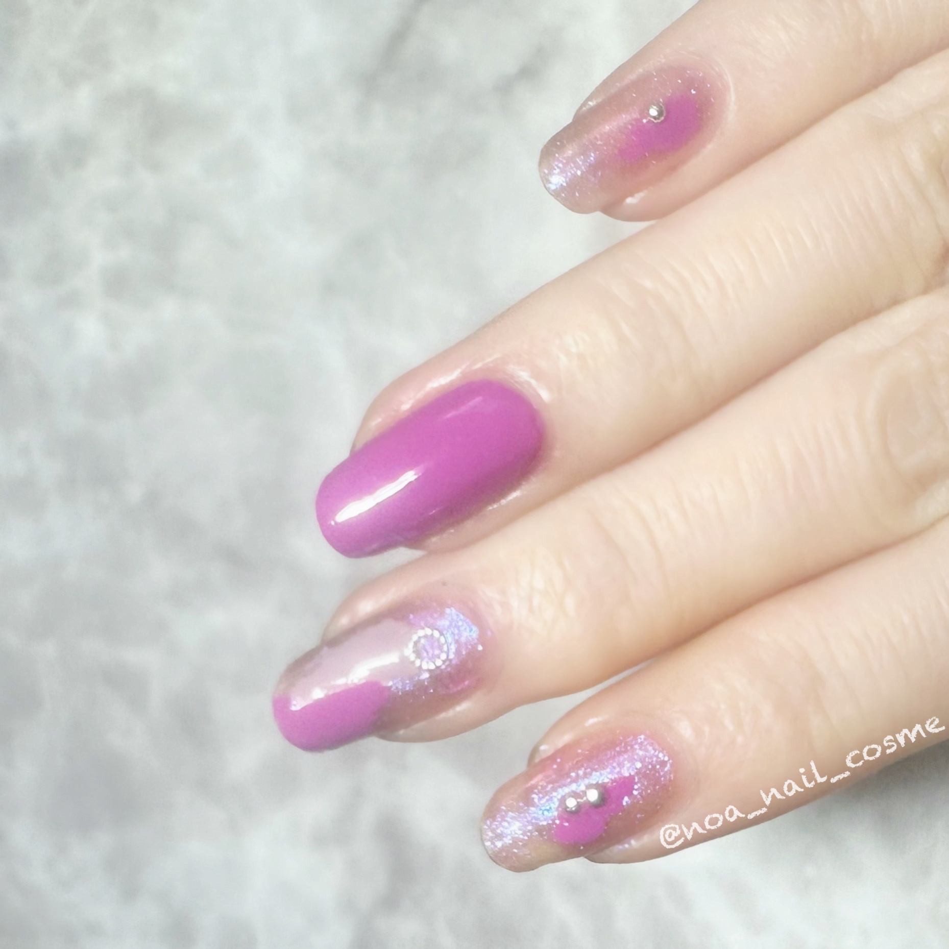 ネイルカラー ワンコートフィニッシュ /pa nail collective/マニキュアを使ったクチコミ（3枚目）