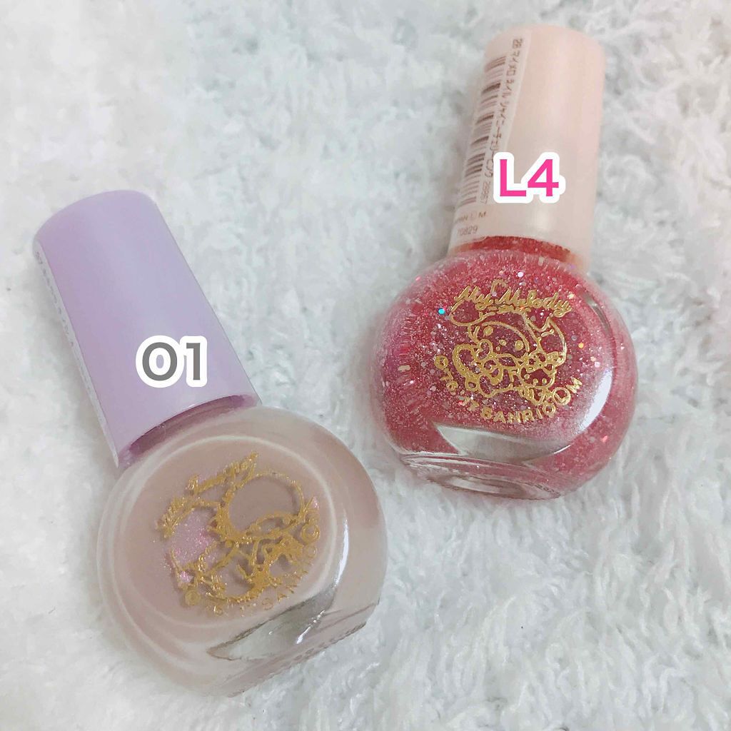 サンリオネイル/DAISO/マニキュアを使ったクチコミ(2枚目)