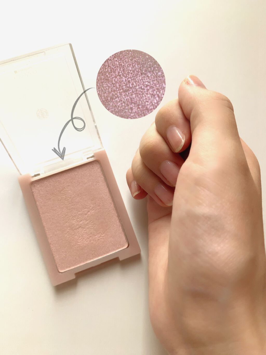 ヴェールライター/rom&nd/パウダーハイライトを使ったクチコミ（2枚目）